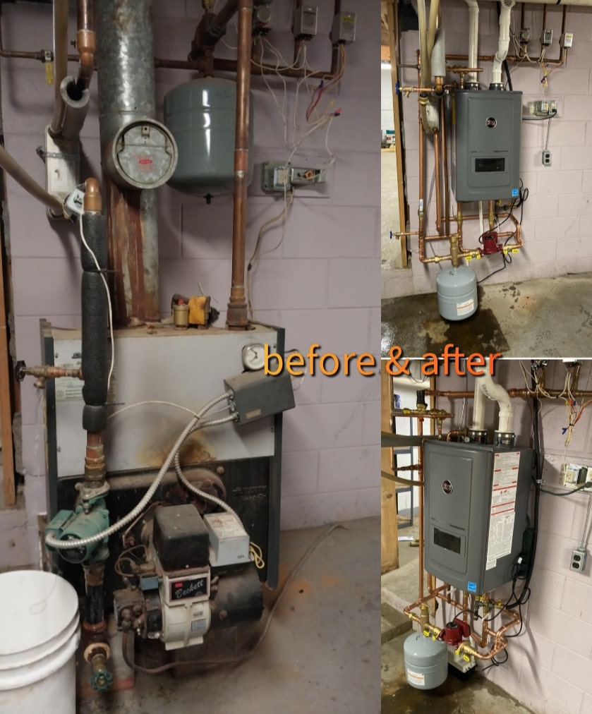 furnace-02-UnderAire-Heating-Cooling-HVAC-Rice-Lake-Wisconsin-furnace-repair-air-conditioning-duct-cleaning furnace in basement - UnderAire Heating Cooling HVAC Rice Lake, Wisconsin furnace repair air conditioning duct cleaning